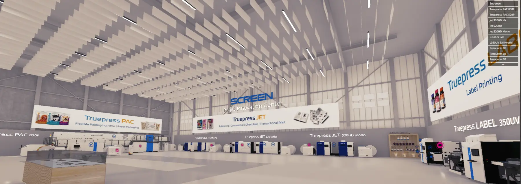 SCREEN Virtual Showroom